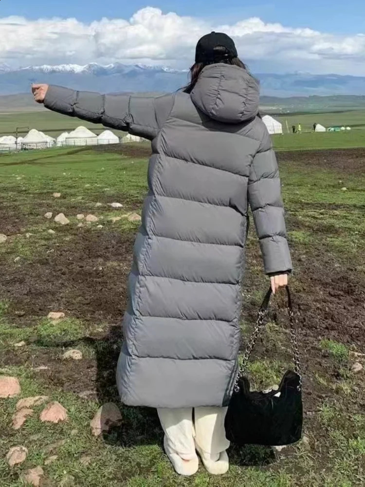 Winter jacket for women windproof warm down jacket casual loose hoodie womens jacket 240913