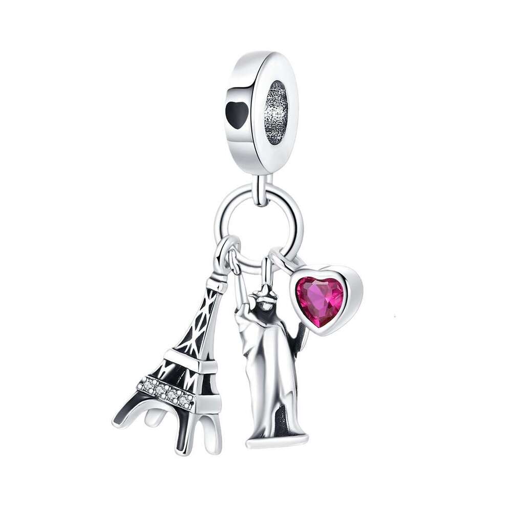 New 925 Sterling Silver Charm Journey of Love and Freedom pendant Fit Charms Silver 925 Original Bracelet DIY Jewelry Making For women Gifts