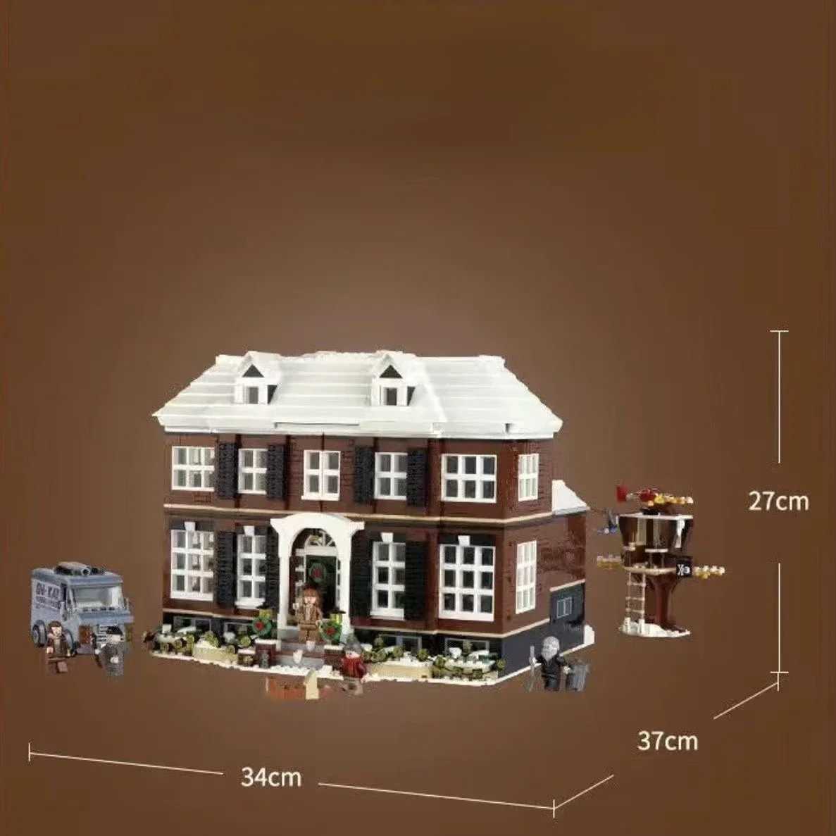 3955 PCS Home Alone House Building Block Set Christmas Toys dh910320090