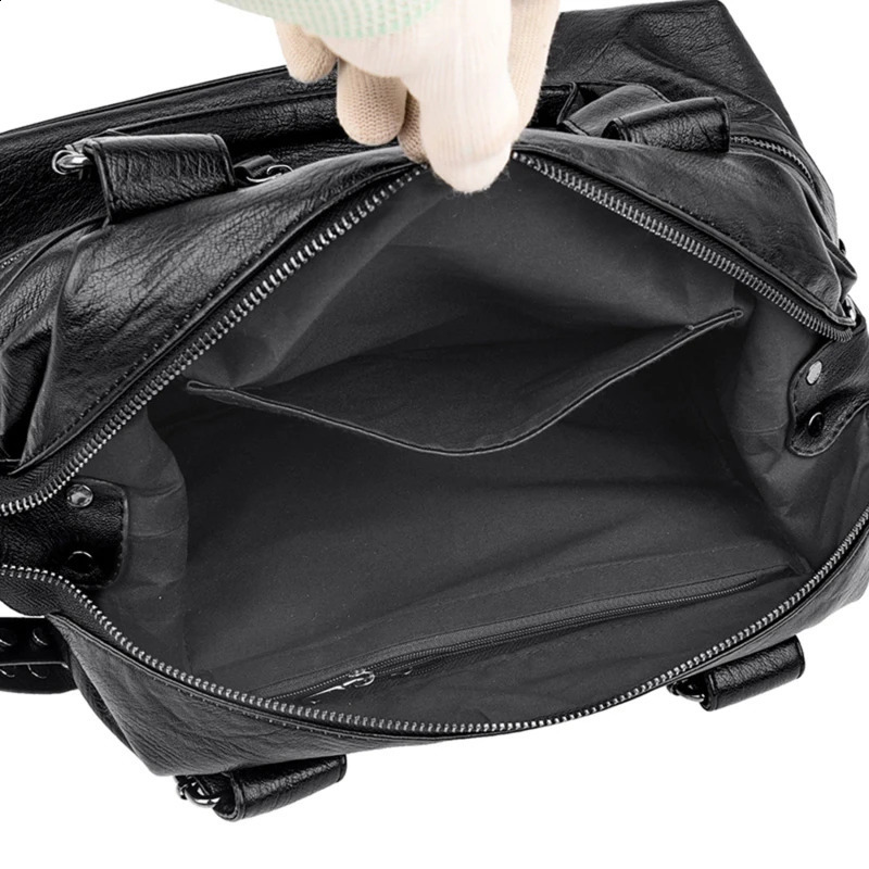 Casual Tote Bag Leather Handbag Bags Shoulder Handbags High Quality Ladies Crossbody Hand For Women 240914