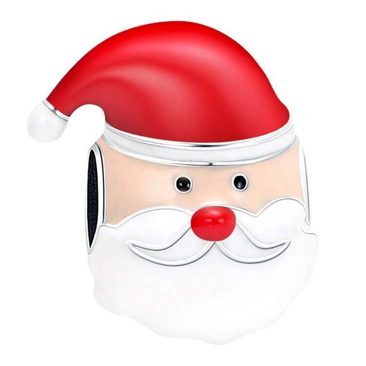 New 925 Sterling Silver Charm Santa Claus Beads Fit Charms Silver 925 Original Bracelet DIY Jewelry Making For women Gifts