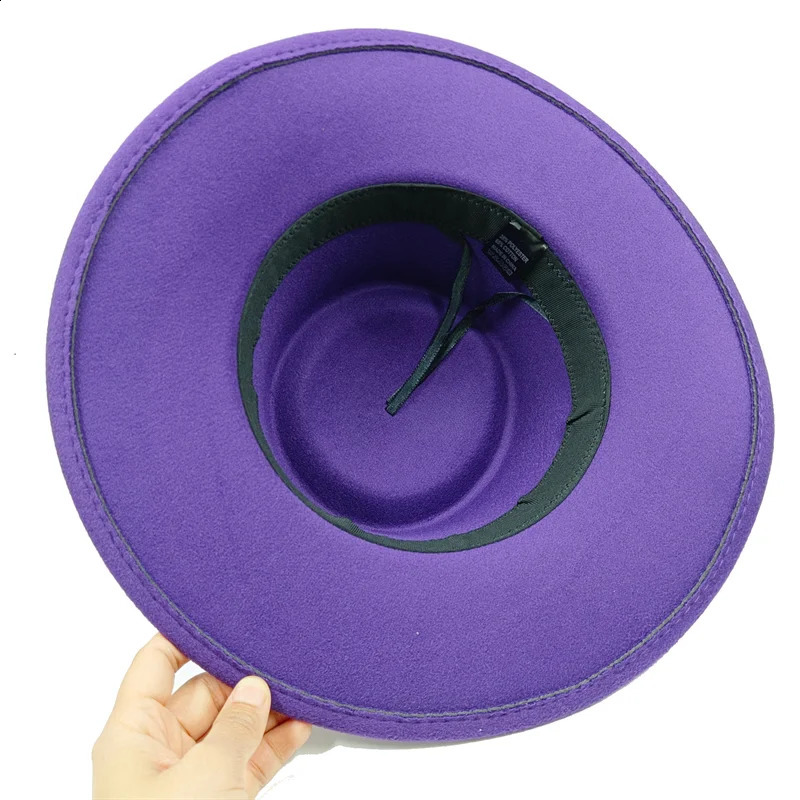 95cm brim embroidered threedimensional flower Fedora womens jazz top hat Spring and Autumn Panama French elegant fedora 240906