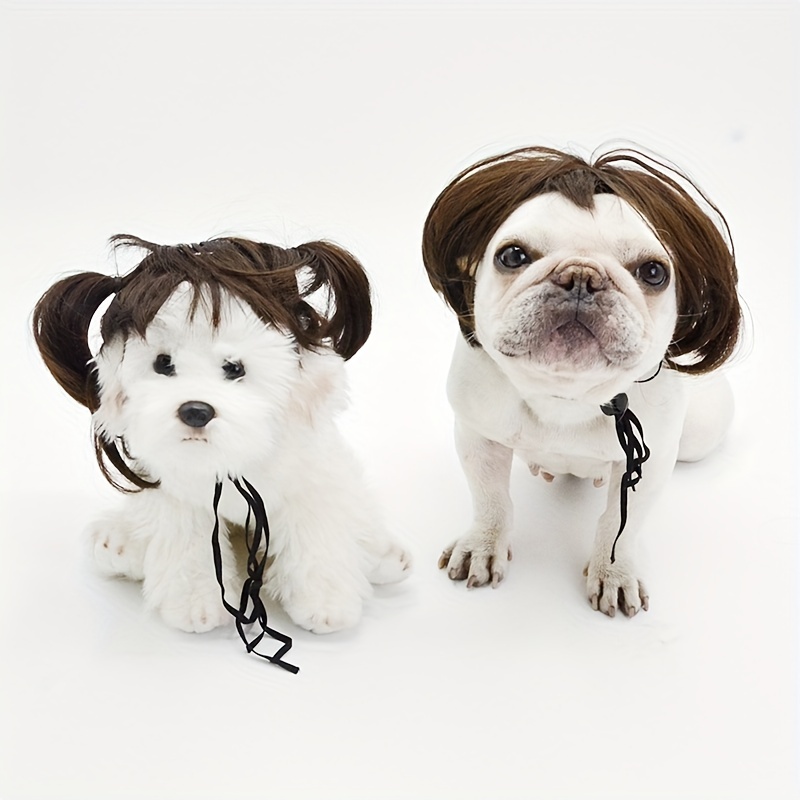 Wigs Cosplay Dog Cat Cross-Dressing Hair Set Photography Funny Props Head Accessories Prank Pet Supplies Wholesales
