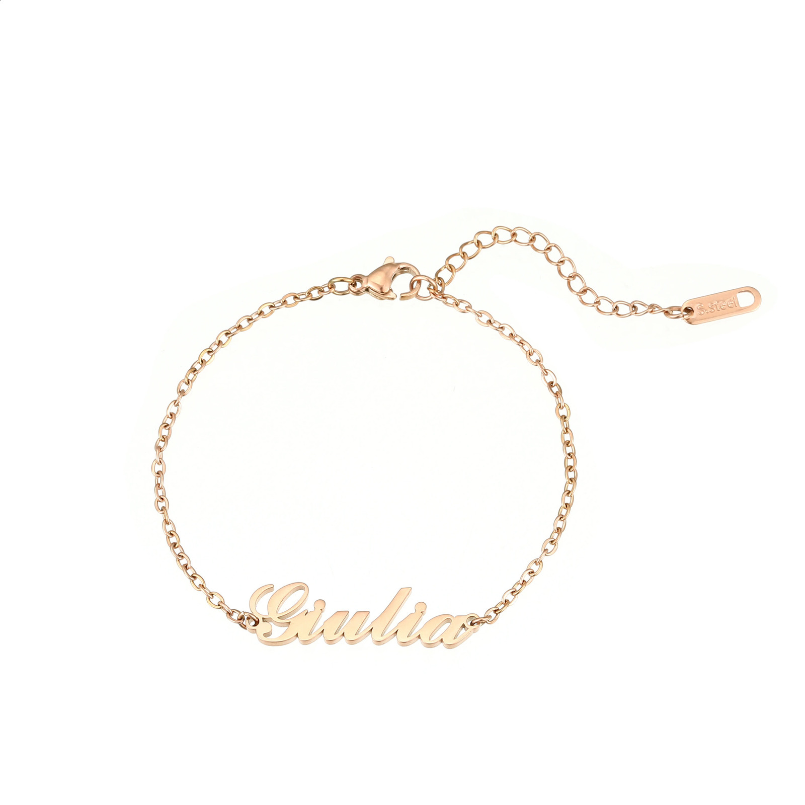 Custom Font Name Fashion Bracelet Personalized Name Jewelry Fashion Bracelet Womens Holiday Gift Christmas Gift 240914