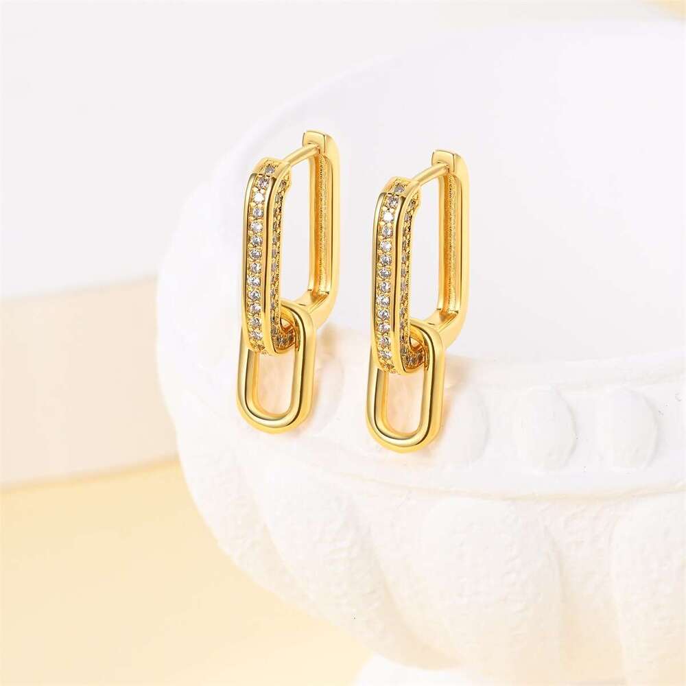 Four leaf clover series Earring with gold plated fit 925 Sterling silver rings for women Gifts Wholesale