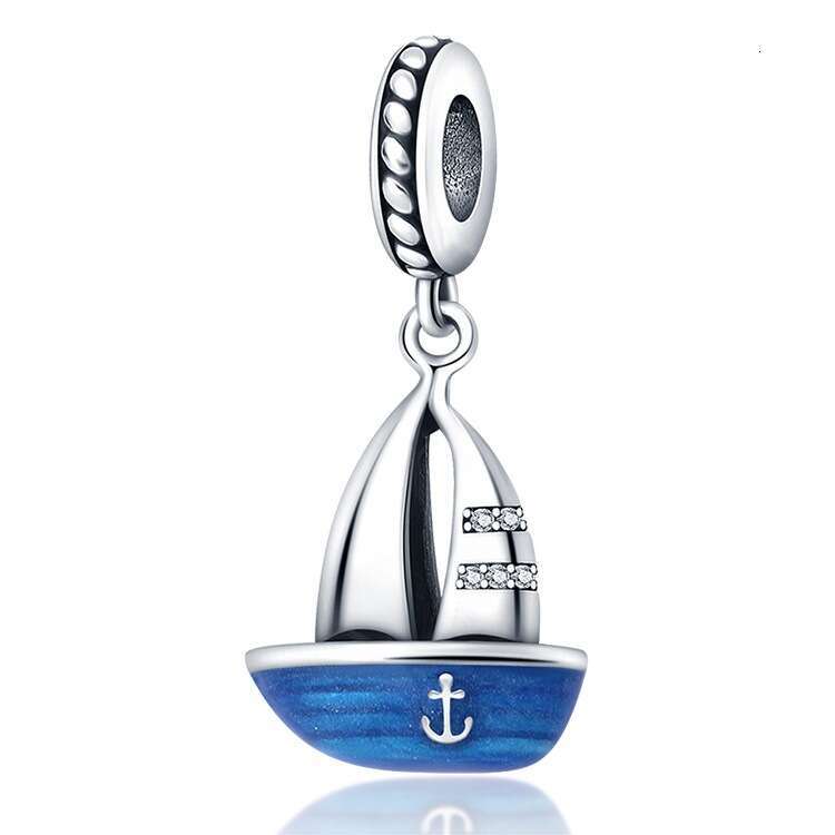 New 925 Sterling Silver Charm Colorful balloon travel and hobby pendant Fit Charms Silver 925 Original Bracelet DIY Jewelry Making For women Gifts