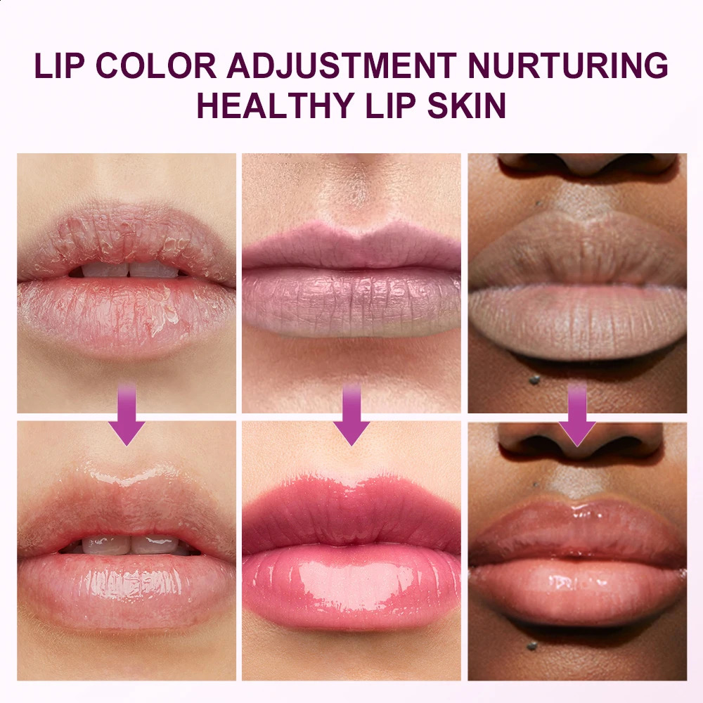 Instant Volume Lip Plumper Oil Dark Removal Balm Plumping Moisturizing Reduce Fine Line Lipstick Gloss Makeup Care 240911