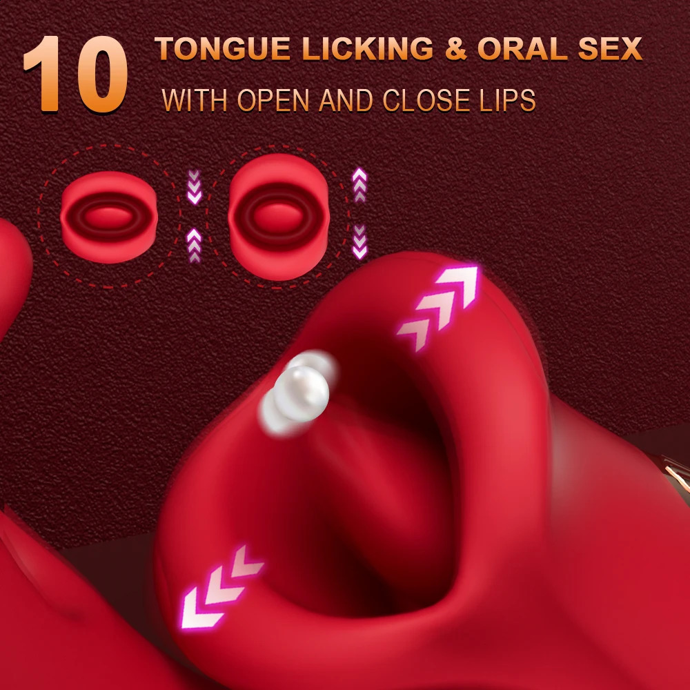 Tapping Flapping Vibrator for Women Clitoris Clit Sucking vibrator Tongue licking Oral Female Sex Toys 240914