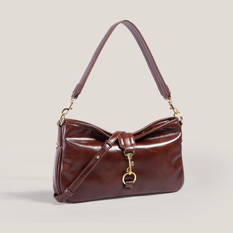 2024 Underarm Bag: Designer Soft Leather Crossbody Handbag for Women, Simple and Stylish 4 d7454