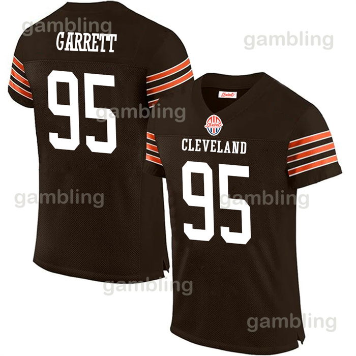 95 Myles 24 Nicc Jerseys Custom Chub Brows David Njku Deshaun Waton Amari Coper Dustin Hopkns American Game Football Jersey