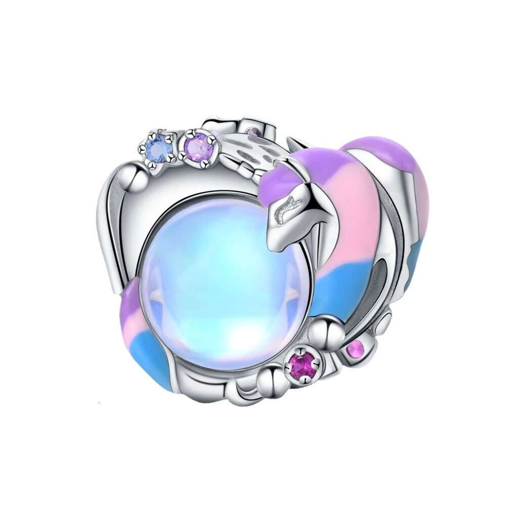 New 925 Sterling Silver Charm Colorful Unicorn Beads Fit Charms Silver 925 Original Bracelet DIY Jewelry Making For women Gifts