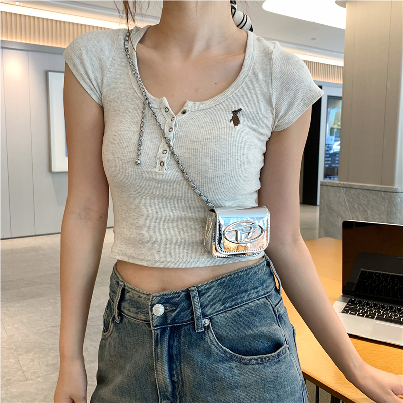 Fashion Mini Chain Women's Shoulder Crossbody Bag Waistbag Wallet Bolsas Para Mujeres Bags For Women Sac A Mains Femme
