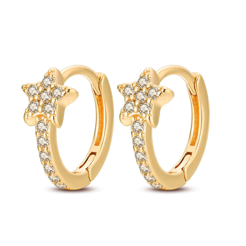 Heart shaped pendant hoop earrings for women 925 sterling silver stud earring wholesale