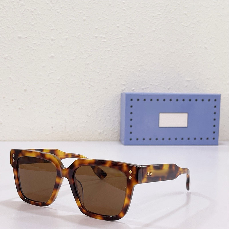 New fashion designer design for men and women GG1084S goggles texture super good UV400 retro full frame sunglasses with glasses box