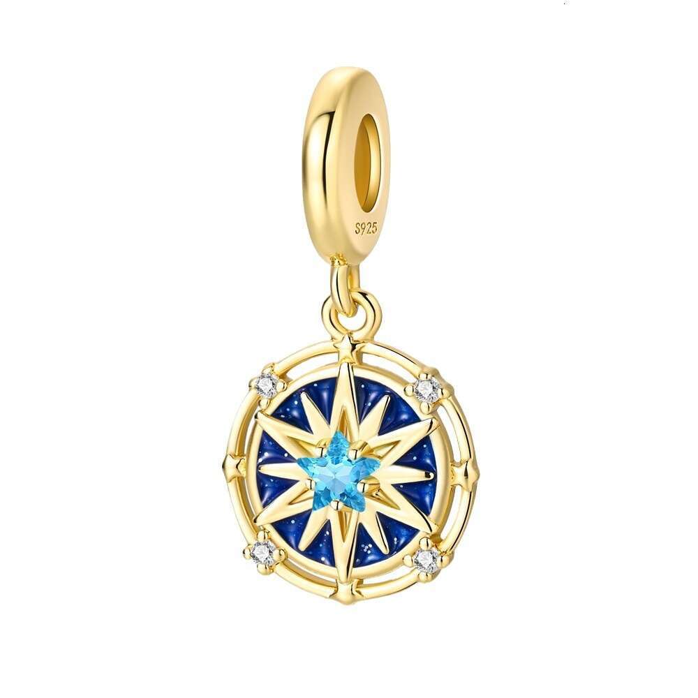 New 925 Sterling Silver Charm Magic Star Chart beads Fit Charms Silver 925 Original Bracelet DIY Jewelry Making For women Gifts