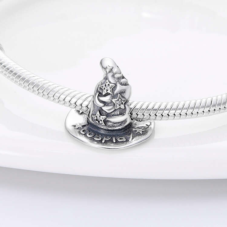 New 925 Sterling Silver Charm Magic Hat beads Fit Charms Silver 925 Original Bracelet DIY Jewelry Making For women Gifts