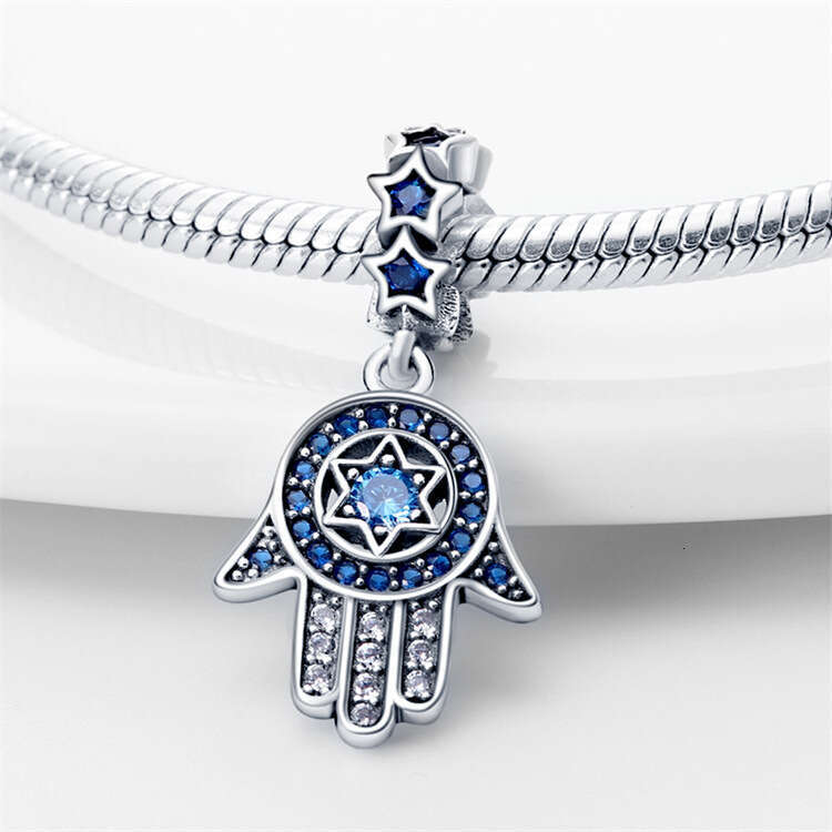 New 925 Sterling Silver Charm blue eyes beads pendant Fit Charms Silver 925 Original Bracelet DIY Jewelry Making For women Gifts