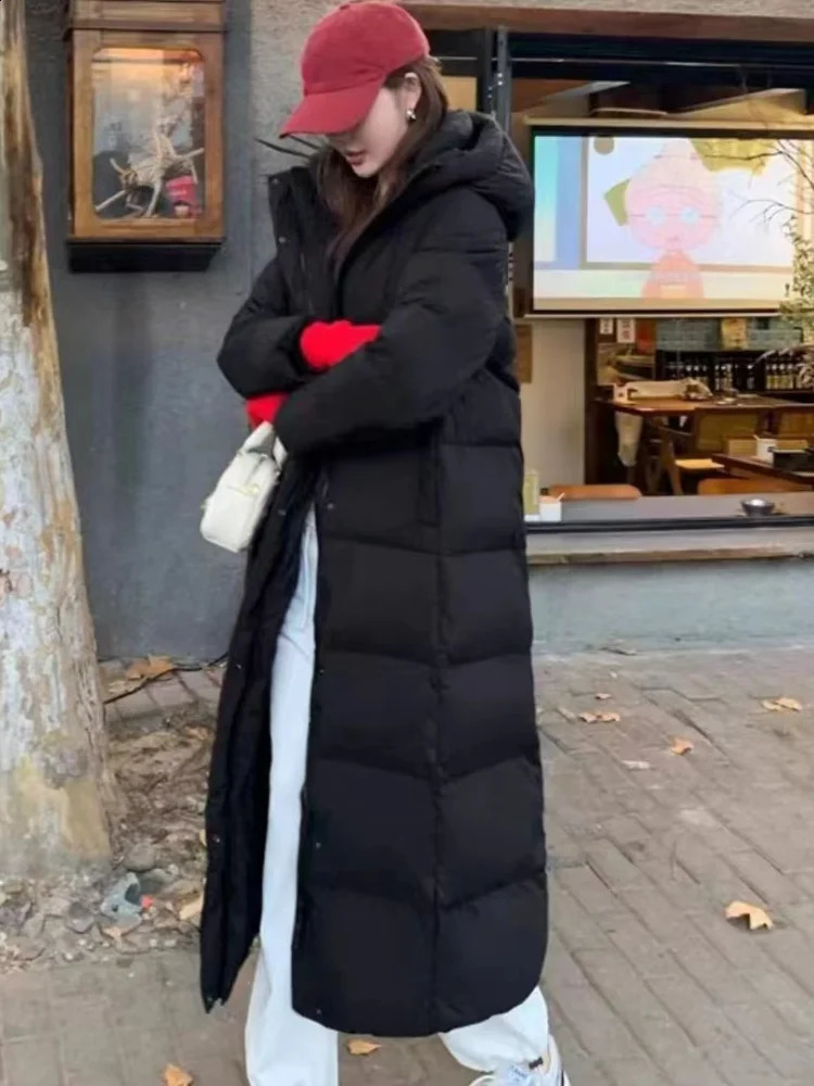 Winter jacket for women windproof warm down jacket casual loose hoodie womens jacket 240913