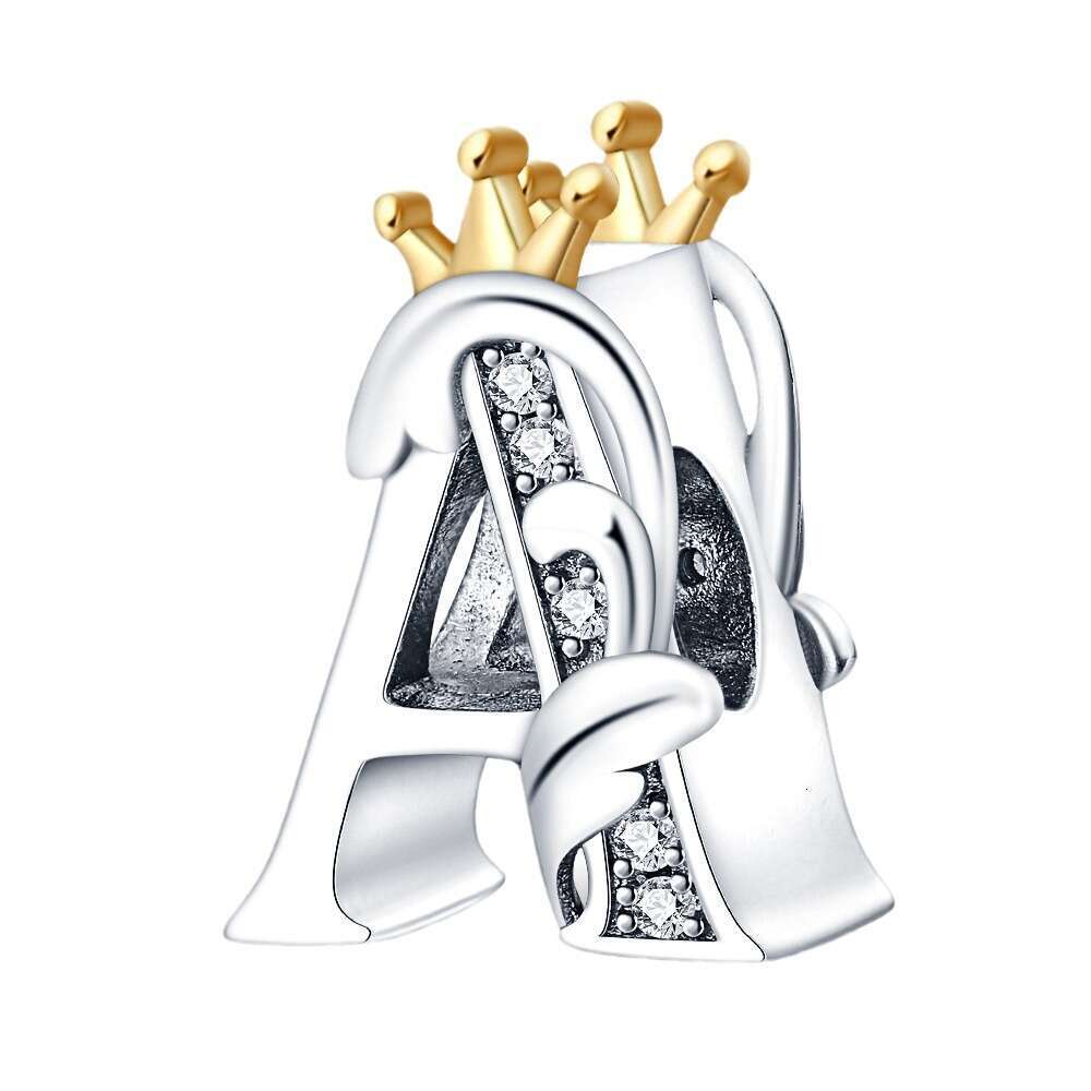 New 925 Sterling Silver Charm letter pendants Fit Charms Silver 925 Original Bracelet DIY Jewelry Making For women Gifts