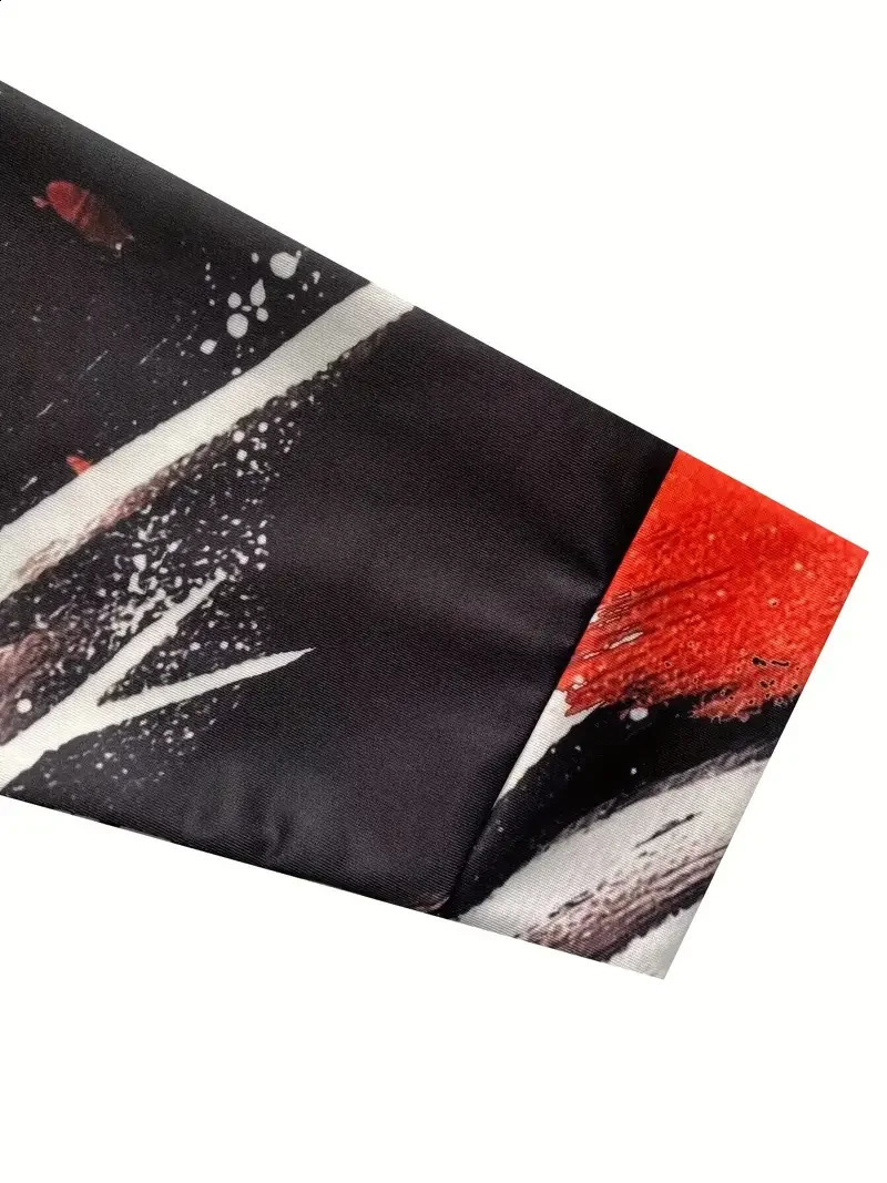 Mens Hoodie Autumn Casual Long Sleeve Hooded Top Graphic Printing Outdoor Fashion Sweatshirt Man Pullover Oversized Clothing 240910