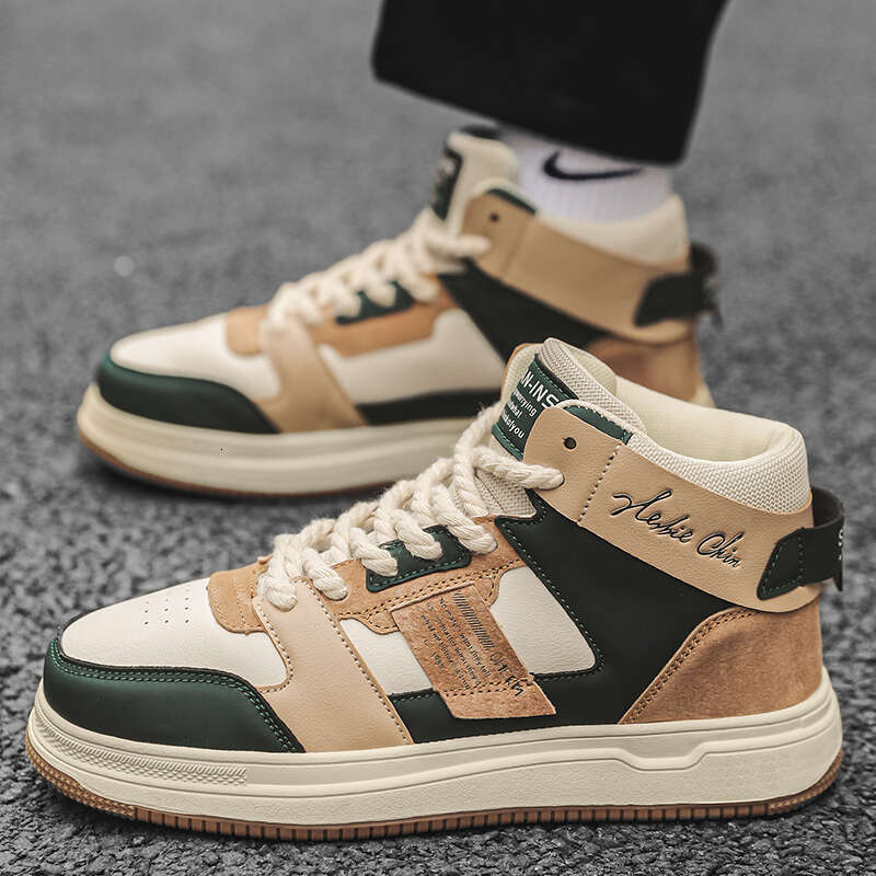 2023 Men's Vulcanized Fashion Pla tform Out door Casual Sneakers Men Street Skate Shoe Lace- up Shoes atillas Hombre