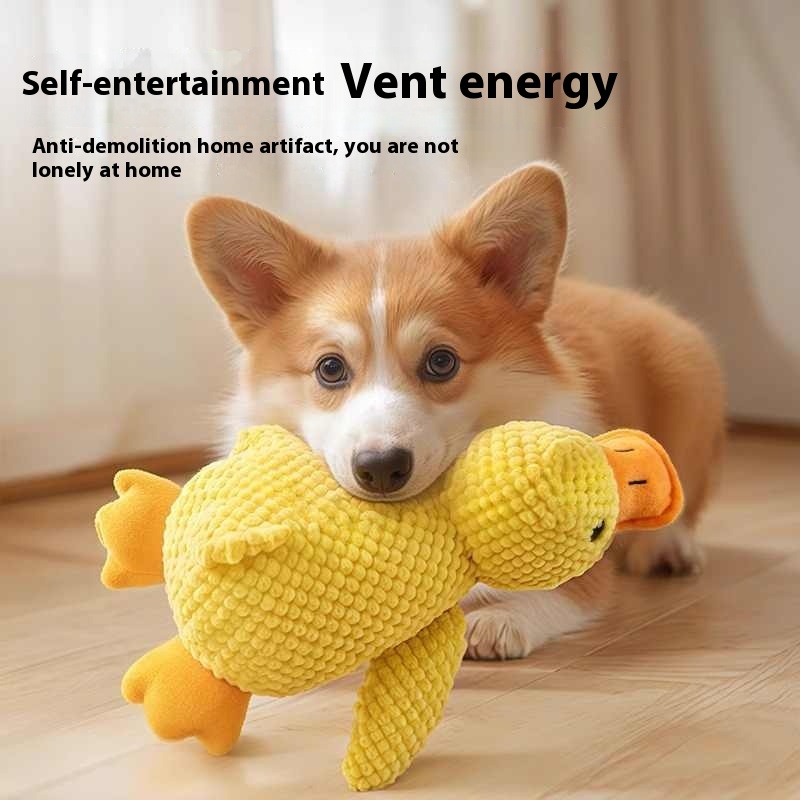 Dog toy duck with unique design, squeaking and imitating plush dog toys, fashionable pet toy design, bringing a wonderful experience to dogs