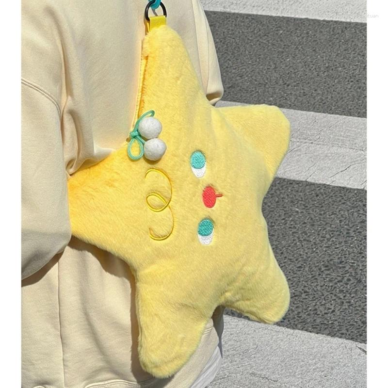 2025 NEW Bag Plush Shoulder Purse With Cartoon Crossbody Tote zhanyishengli