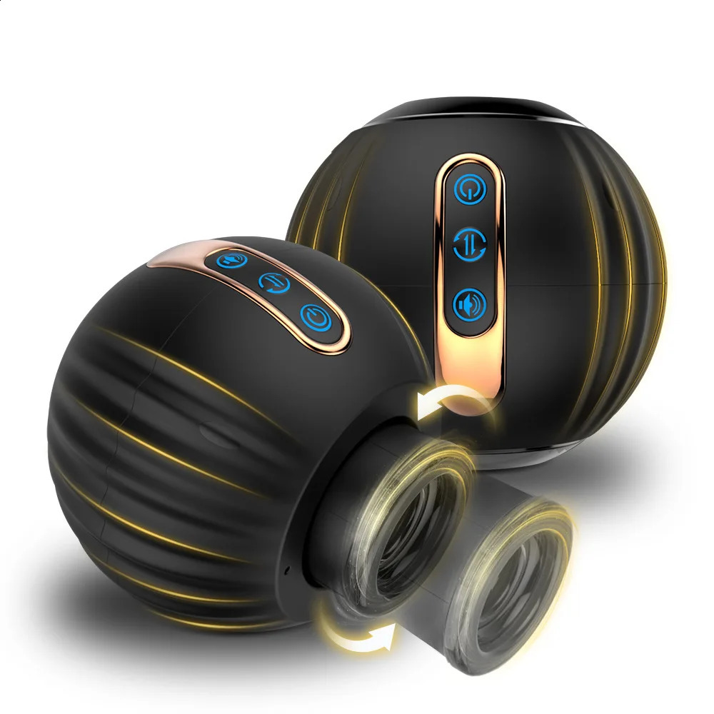 Soft Pumpkin Automatic Rotation Telescopic Easy To Clean Male Masturbator Device Can Remotely Control The Aircraft Cup For Men 240914