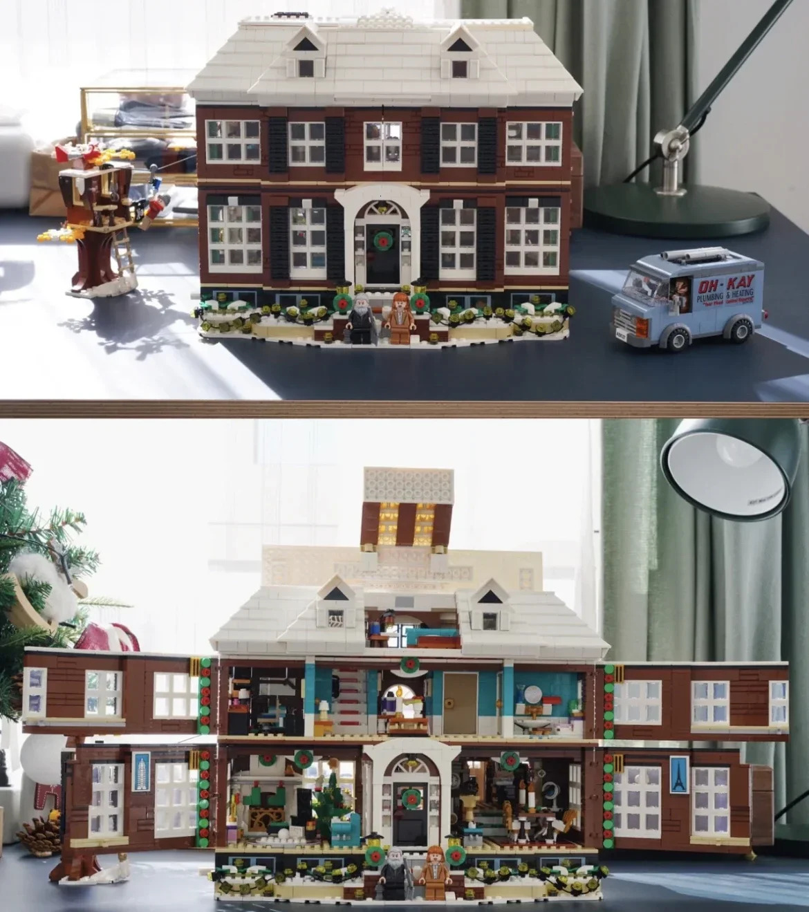 3955 PCS Home Alone House Building Block Set Christmas Toys dh910320090