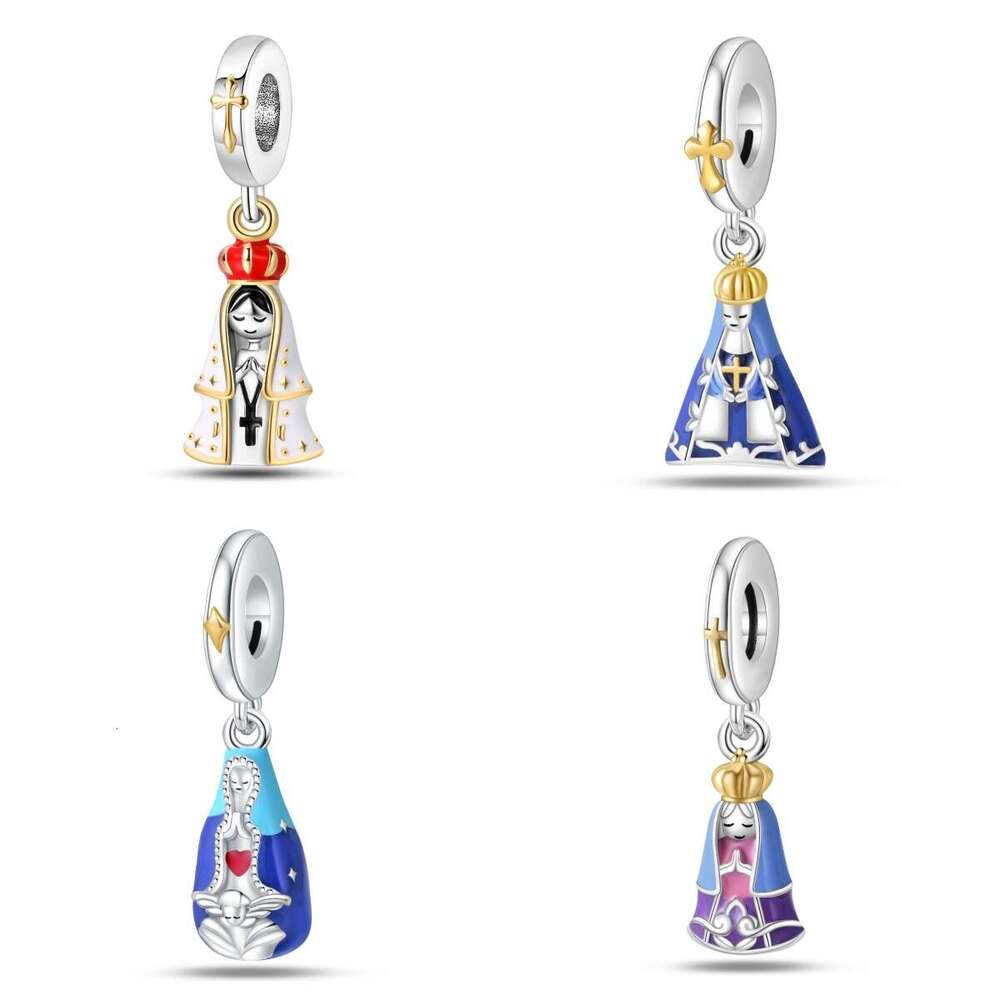 New 925 Sterling Silver Charm Religious Belief Series pendant Fit Charms Silver 925 Original Bracelet DIY Jewelry Making For women Gifts