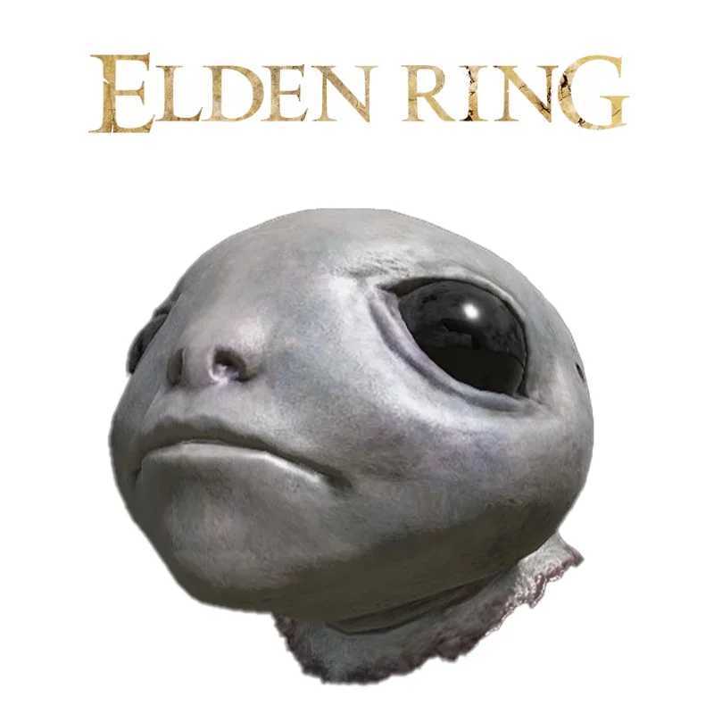 Halloween Toys Elden Ring Figures Albinauric Mask Headgear Props Helmet Halloween Skull Mouth Party Role-Playing Latex Full Action Figures GiftL240910