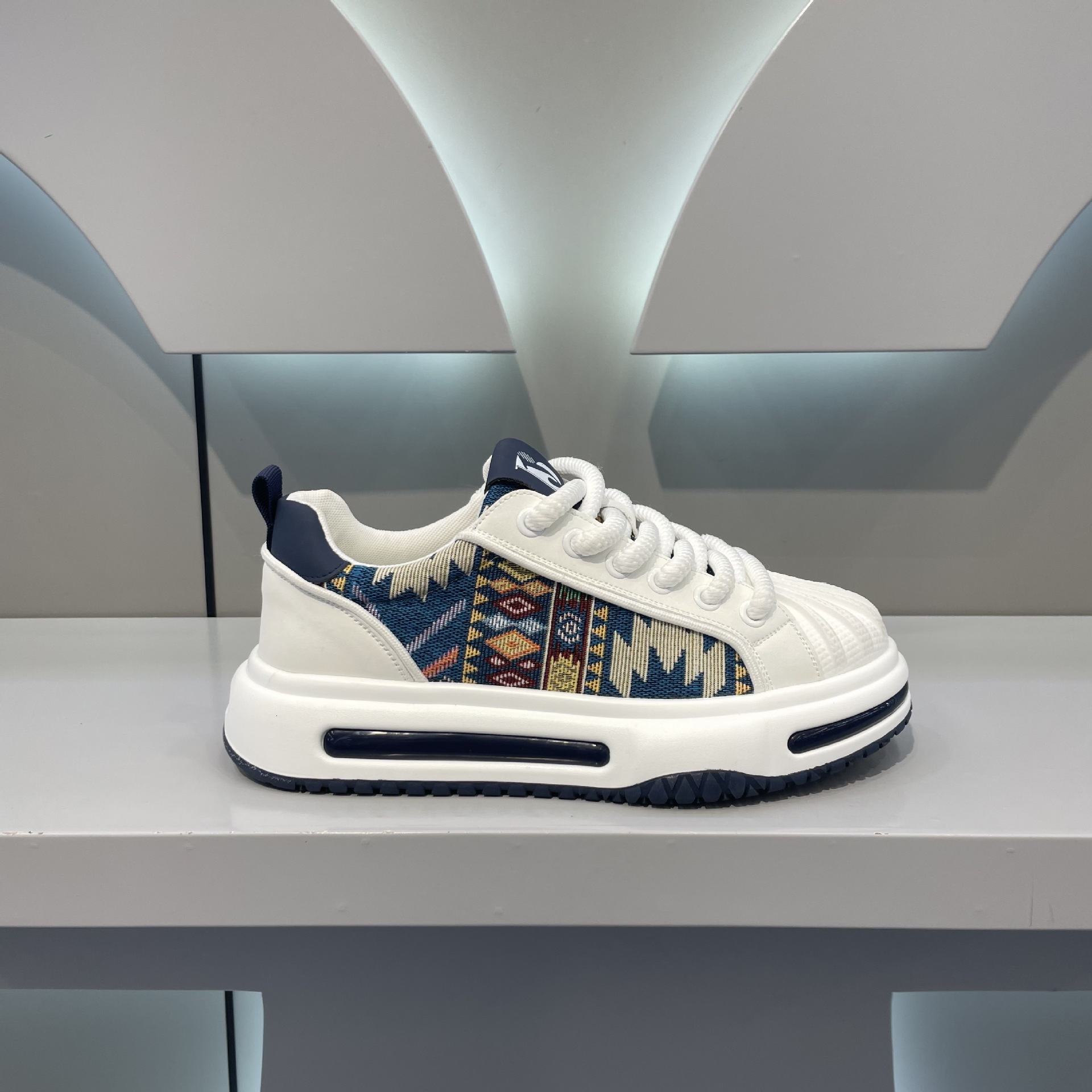 Ddmybear Air Cushion Soft Soled Board 2024 New Breathable Canvas Trendy Versatile Casual Men's Shoes Chinese Brand Shoes F918-159