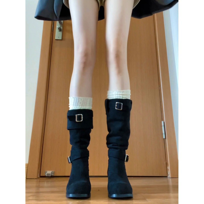 Trendy Clunky High Heel Boots Comfort & Fashionable | Free Shipping 7a22