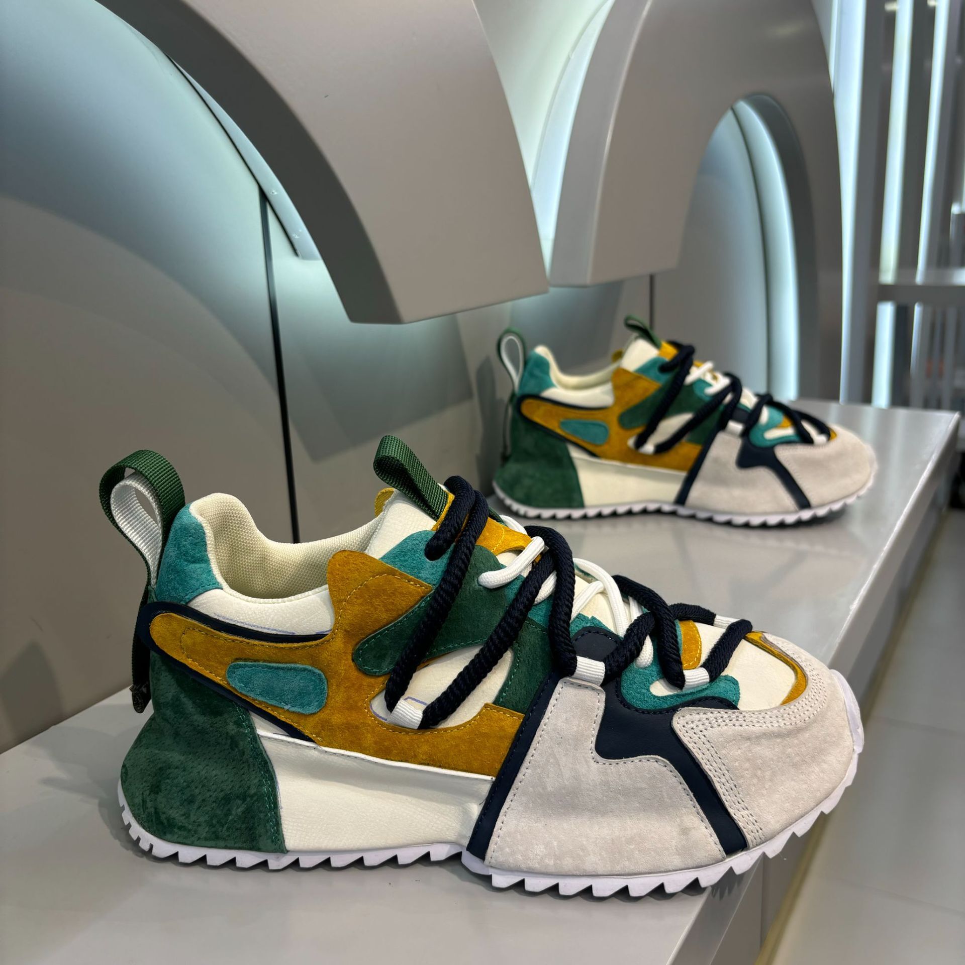 Ddmybear Color Blocking, Versatile, Comfortable, Thick Soled, Anti Slip, Fashionable And Casual For Teenagers,New Men's Shoes Chinese Brand Shoes