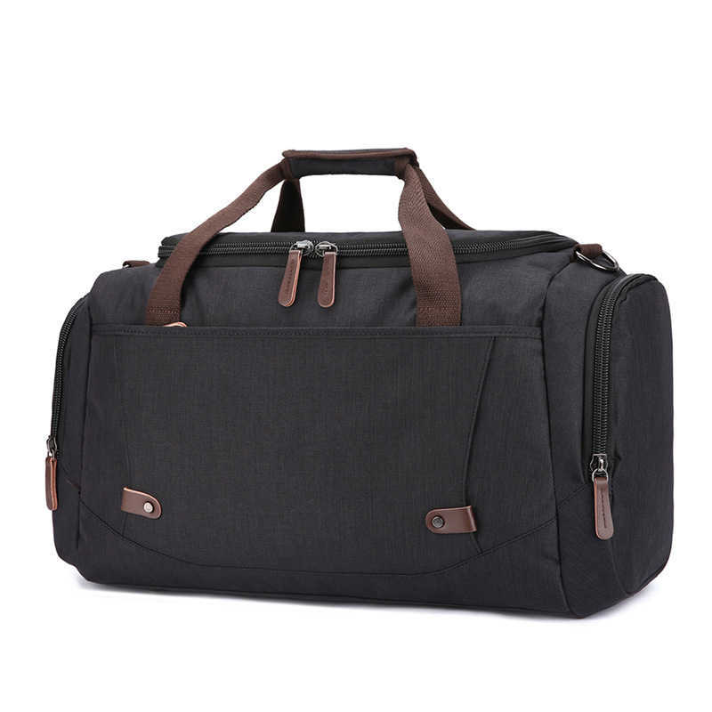 large capacity travel bag anti splash material men women solid color luggage bag travel bag 240915