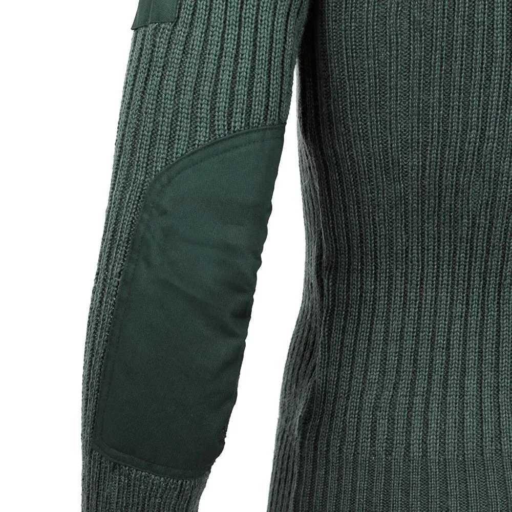 Tactical hoodie Tactical Sweater Men Military Jersey British Army Knitted Pullover Winter Wool Patch Vintage Green O-Neck Knitwear Cold Jersis M240918