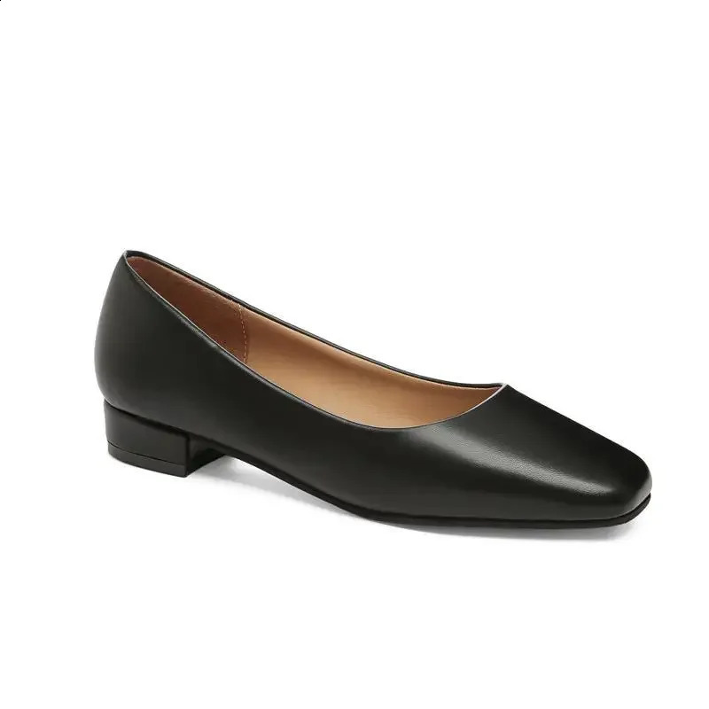 flat shoes flat shoes simple low boots office work and leisure shoes flat shoes womens square shoes 240918
