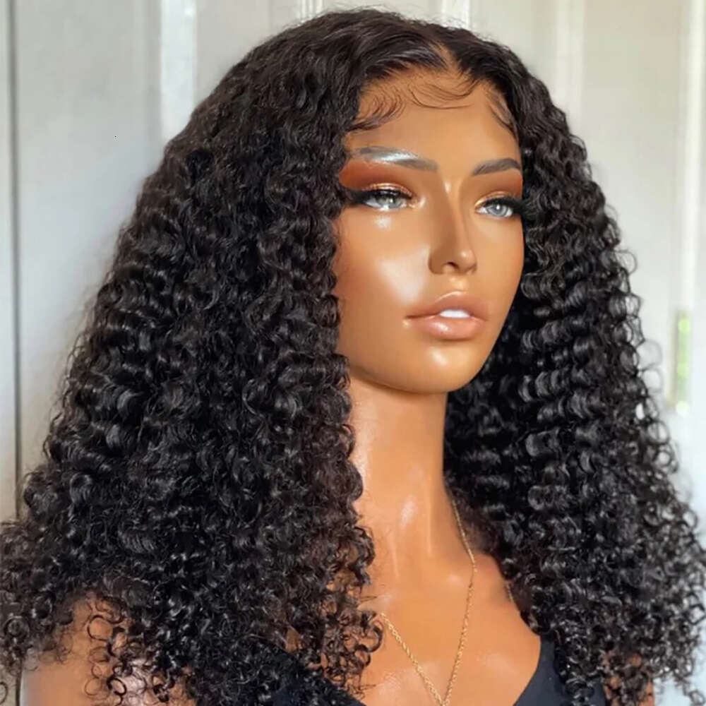 Cut No Glue Deep HD Bob Curly 6X4 Glueless Wig Human Hair Ready To Wear Water Wave Lace Frontal Wigs Pre Plucked