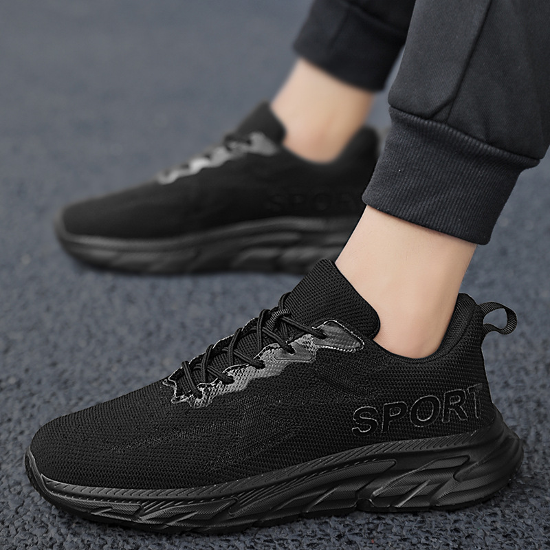 Breathable Fly Woven Men's Sports Casual Running Shoes Sneakers 91cf