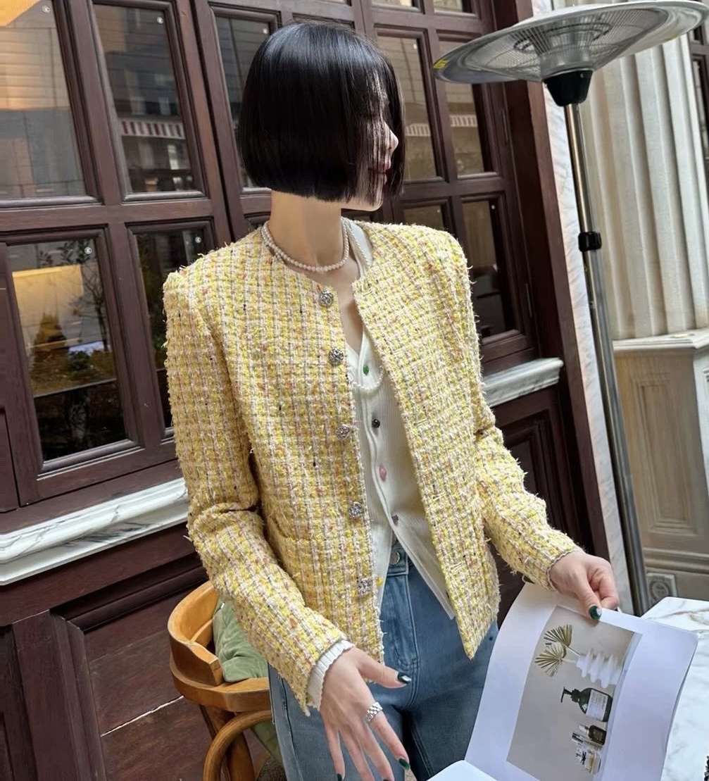 Chan Winter High Quality Coat Clothes P Runway CC Tweed Designer Jacket Women Jackets Womens