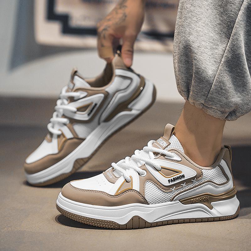 Breathable Men's Fashion Casual Flat Bottom Shoes for Comfort All Day