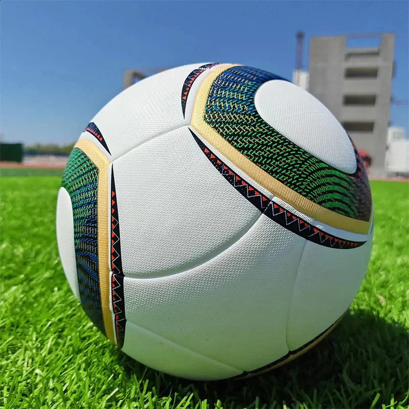 High Quality Football Men Size 5 Adult 2010 Team Match futbol s Outdoor Training balls Professional Sports PU Soccer ball 240914