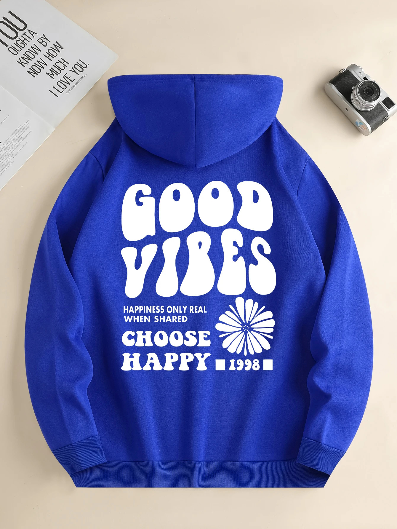 Mens fashion hoodie casual daily drawstring hooded sweatshirt lettering front kangaroo pocket mens jacket 240910