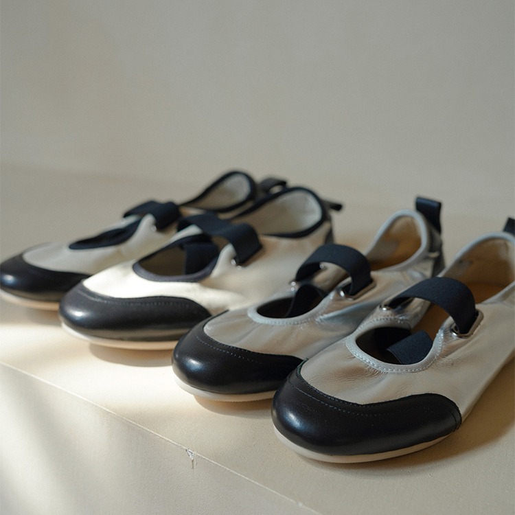 Breathable Flat Bottom Mary Janes | Lightweight Retro Shoes for Women a50b