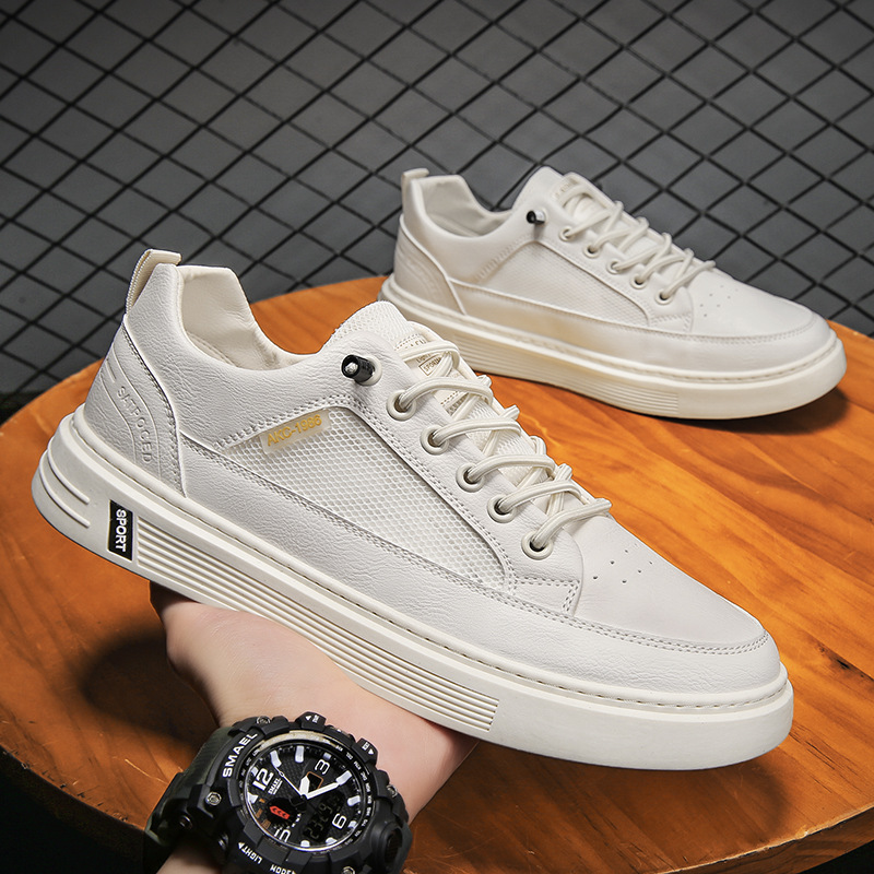 Men Casual Mesh Breathable Flat Bottom Comfort Fashion Trendy Shoes fashion