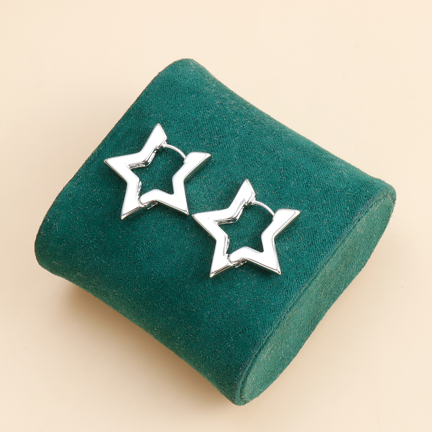 Stainless Steel Star Girl Y2K Stud Earrings For Women Vintage 2025 New In Gold Plated Silver Color Geometric Jewelry Ladies Party Birthday Daily Outfi