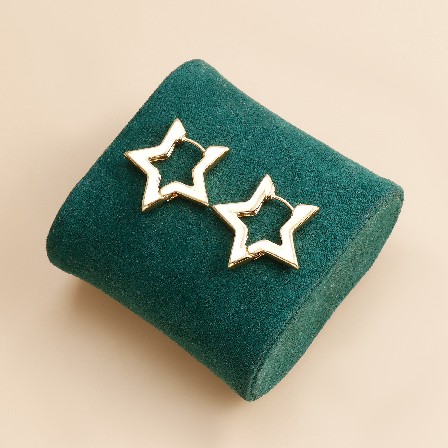 Stainless Steel Star Girl Y2K Stud Earrings For Women Vintage 2025 New In Gold Plated Silver Color Geometric Jewelry Ladies Party Birthday Daily Outfi