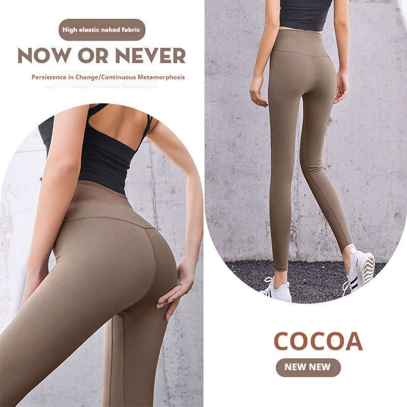 Yoga pants for women, European and American peach summer, high waist, elastic, hip lifting, running, fitness base, tight fitting sports pants