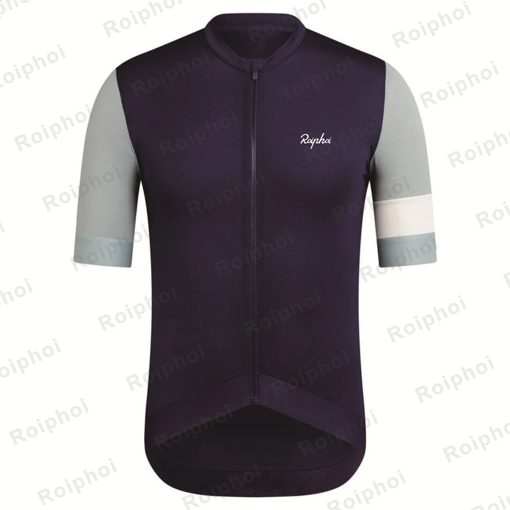 ROIPHOI Bicycle Shirt Mens Clothing MTB Maillot Pocket Mountain Bike Enduro Summer Racing 240909