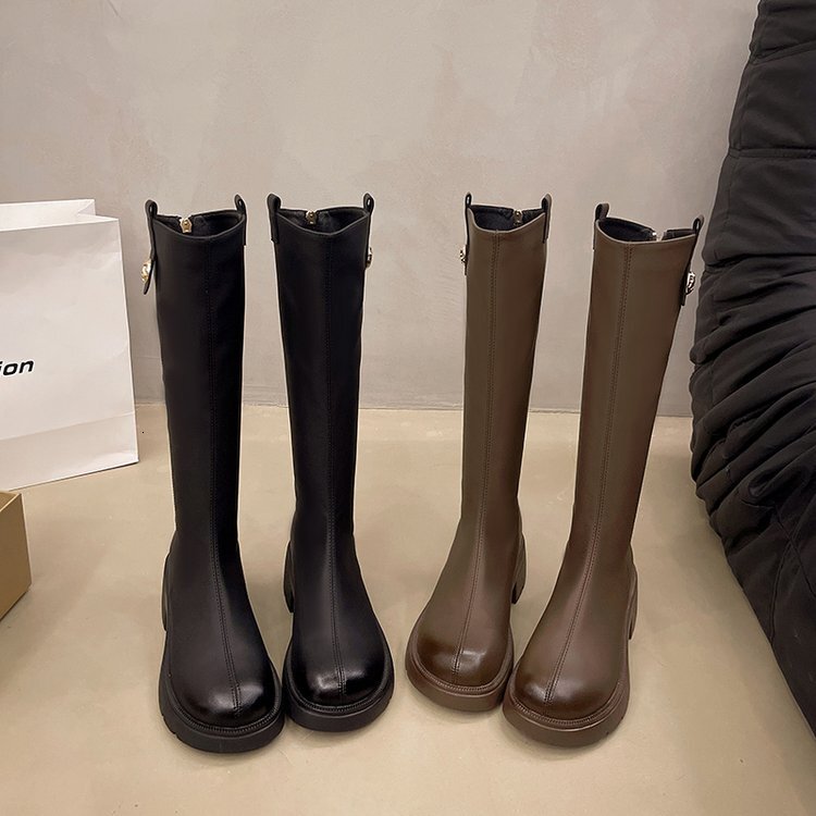 designer Womens over the knee woman winter black 2024 platform martin ultra mini shark booties Brand top shoes thigh high boots